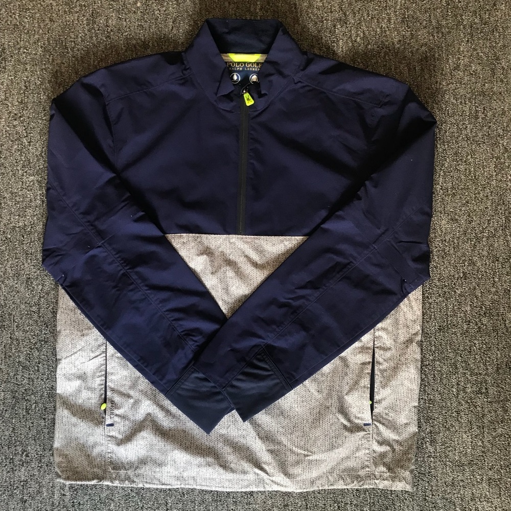Polo Golf Pullover Windbreaker Jacket
